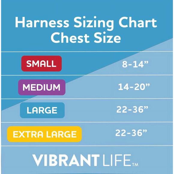 Vibrant Life Polyester Comfort Step-In Dog Harness Black XL Chest 32 - 42 in NWT - Picture 4 of 5